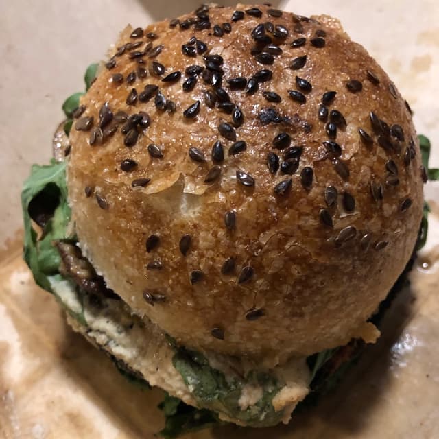 Foto del piatto “Hamburguesa de trufa”