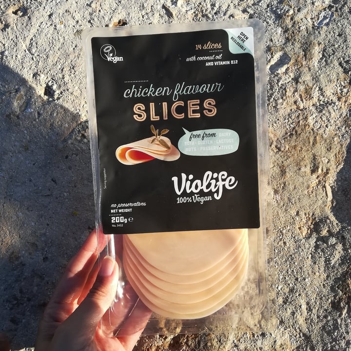 review photo of Violife Chicken flavour slices shared by @soniab on 01 Nov 2020 - review