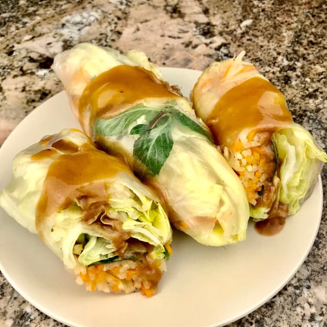 Photo of the dish “Spring Rolls (Bò Bía)”