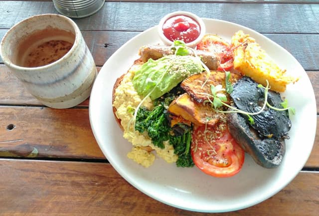 菜肴“Big Breakfast”的照片