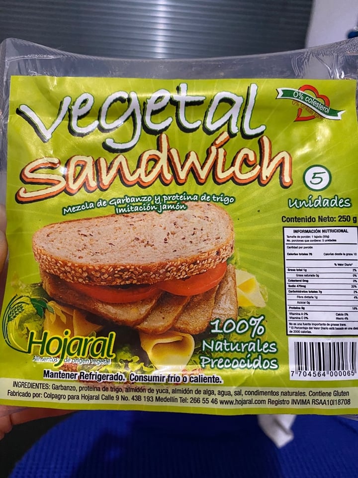 photo of Hojaral Vegetal Sandwich shared by @marilynsan on  26 Dec 2019 - review