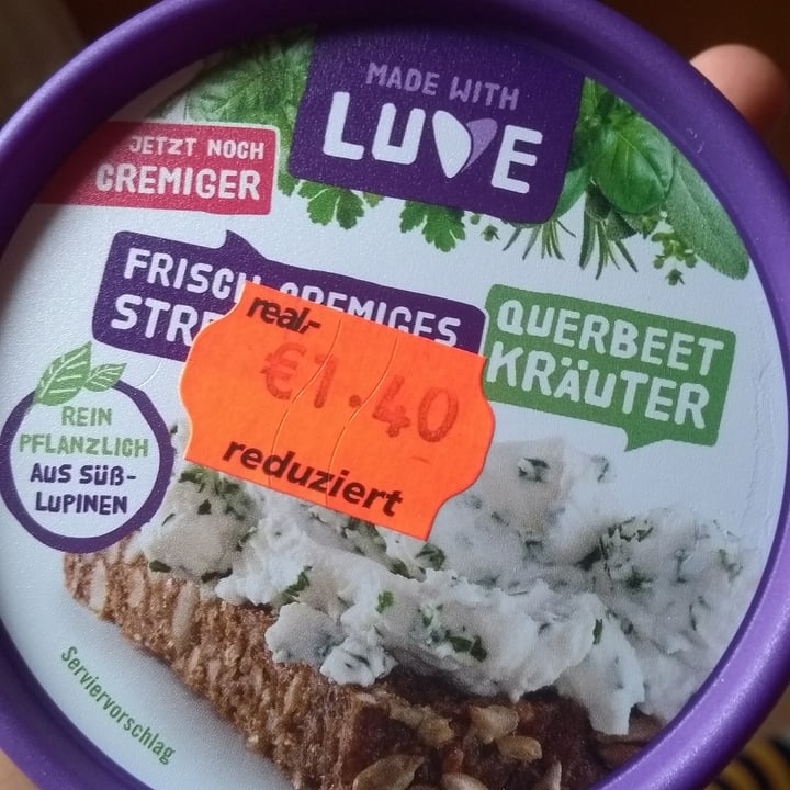 photo of Made With Luve Luve Streichglück Kräuter Frischkäse (cream cheese) shared by @felice on  04 Jun 2020 - review