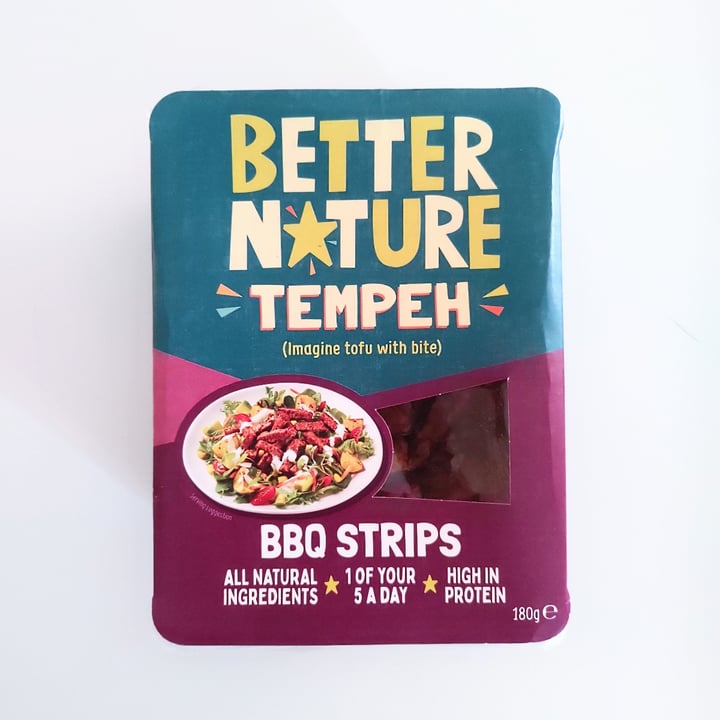 photo of Better Nature Tempeh BBQ Strips shared by @giusvisions on  11 Jun 2022 - review