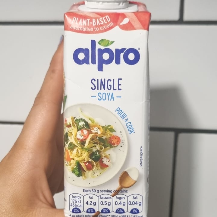 review photo of Alpro Single Soya (Cream) shared by @frankiex on 18 Oct 2022 - review