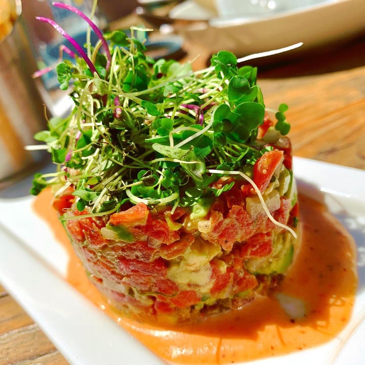 photo of Coach and Horses (Temporarily closed) Ahimi Tartare shared by @veganonthego on  22 Jun 2019 - review