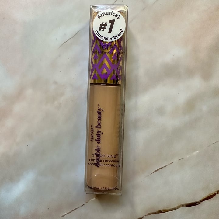photo of Tarte Cosmetics Shape Tape Concealer shared by @berryveganplanet on  11 Nov 2022 - review