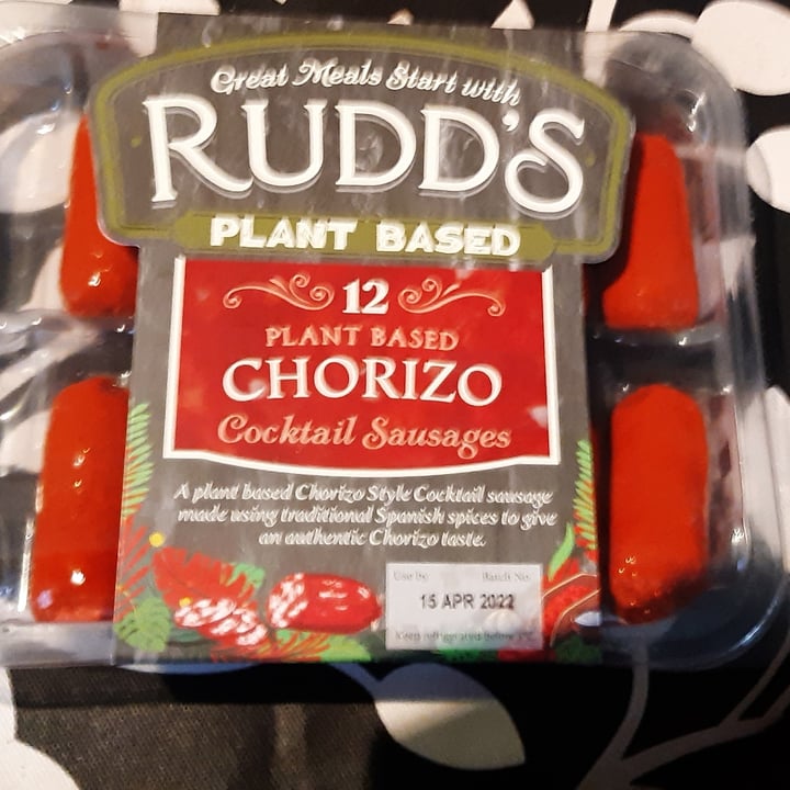 photo of Rudd's Chorizo Sausages shared by @cracklepop44 on  29 May 2022 - review