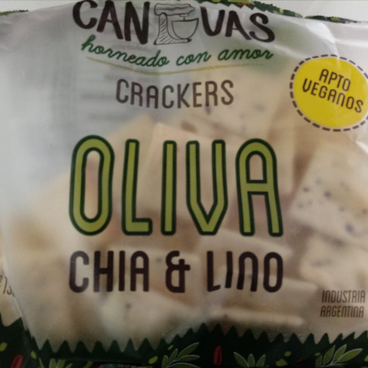 photo of Canvas Crackers De Oliva Chía Y Lino shared by @musa-en-huelga on  25 Jun 2021 - review