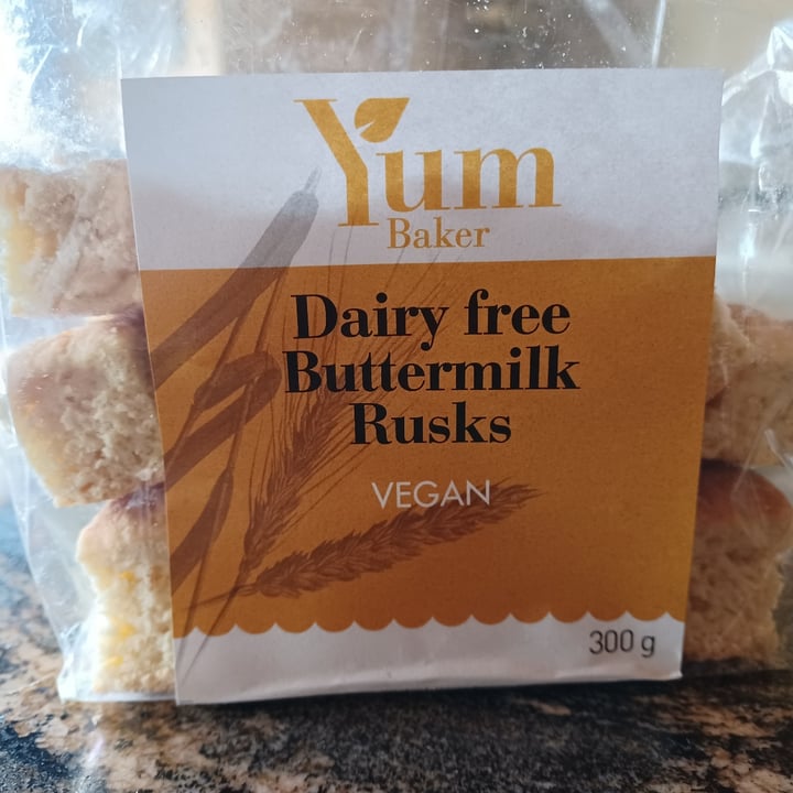 photo of Yum Baker Vegan Buttermilk Rusks shared by @johanjvdw on  20 Jul 2021 - review