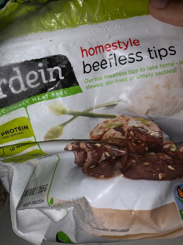 photo of Gardein Homestyle Beefless Tips shared by @bpina24 on  05 Apr 2020 - review