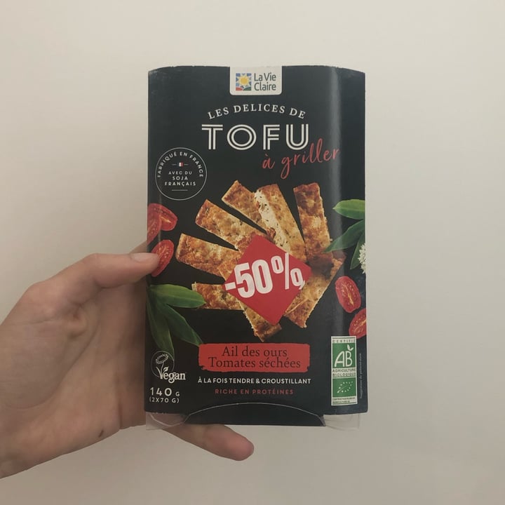photo of La vie claire tofu ail des ours tomates sechées shared by @adamr on  06 May 2022 - review