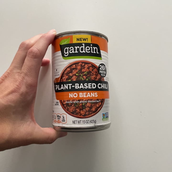 photo of Gardein Plant-based Chili, No Beans shared by @ashrh03 on  24 Aug 2021 - review