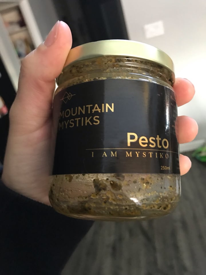 photo of Mountain Mystiks Vegan Pesto shared by @kendallstephan on  19 Sep 2019 - review