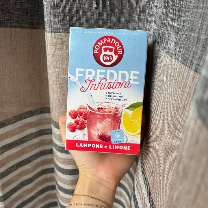 photo of Pompadour Fredde infusioni lampone e limone shared by @giuliettaveg on  04 Jun 2022 - review