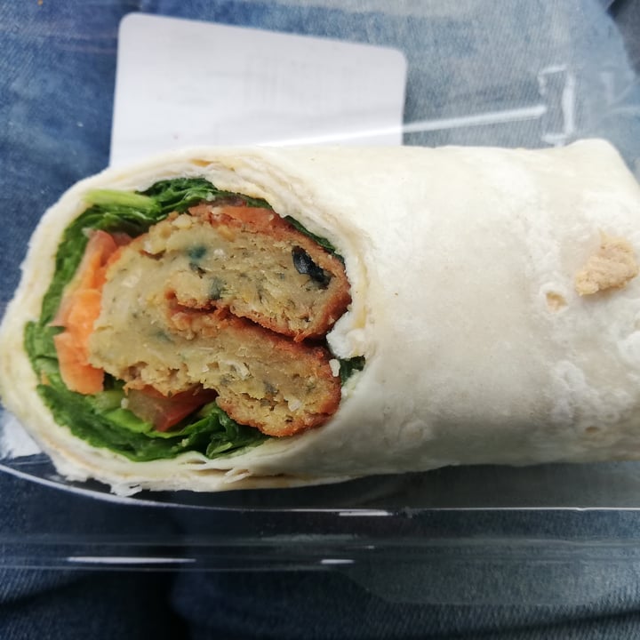 review photo of Spar Falafel Wrap shared by @mrsvegan3a on 21 Nov 2020 - review