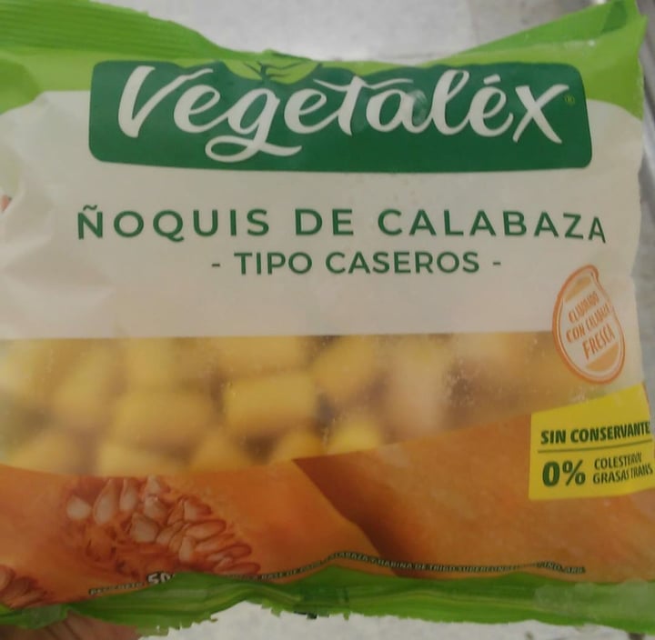 photo of Vegetalex Ñoquis de Calabaza shared by @8cintia8 on  16 Dec 2019 - review