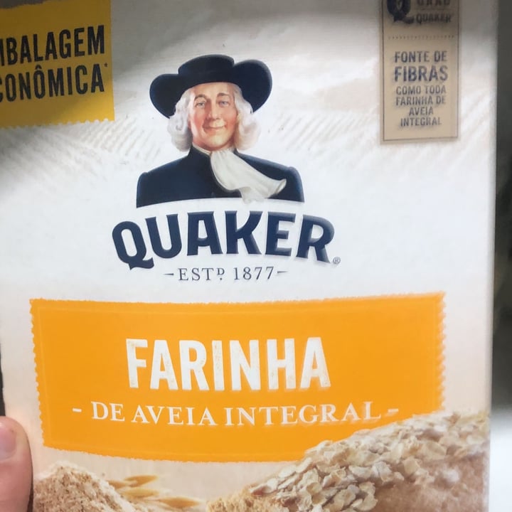 photo of Quaker Farinha De Aveia Integral shared by @mariftds on  04 Nov 2022 - review