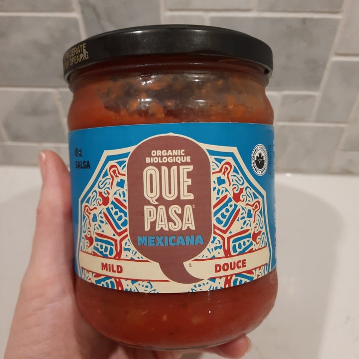photo of Que Pasa Organic Mild Salsa shared by @corieveg on  01 Dec 2021 - review