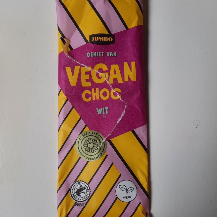 photo of Jumbo Vegan choc wit shared by @frendssnotfood on  12 Dec 2021 - review