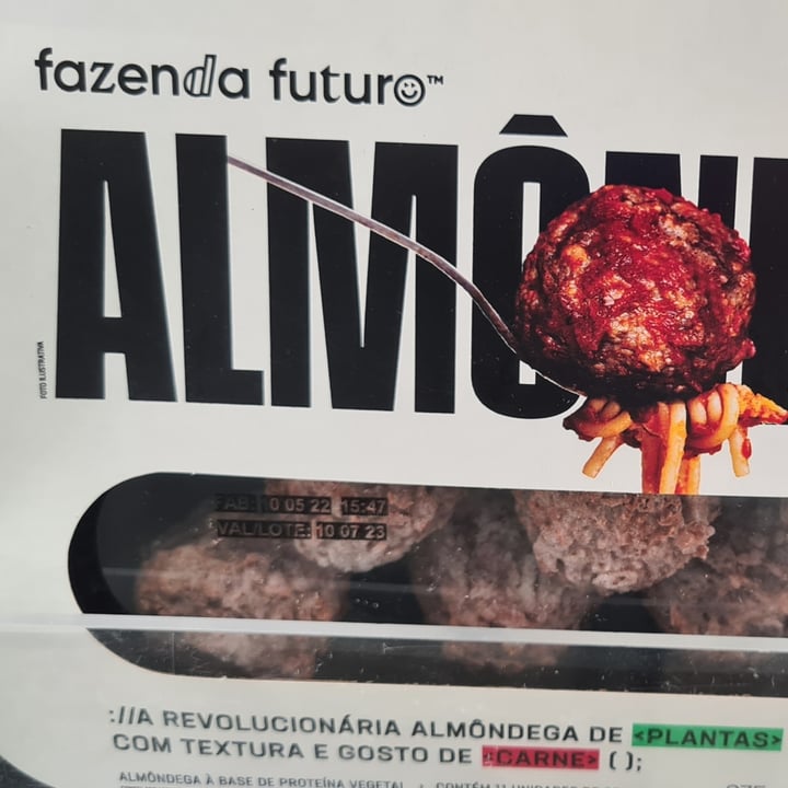 review photo of Fazenda Futuro - Future Farm Almôndega Vegetal shared by @laispires on 12 Jun 2022 - review