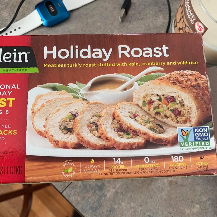 photo of Gardein Holiday Roast shared by @chubbyvegan41 on  27 Aug 2022 - review