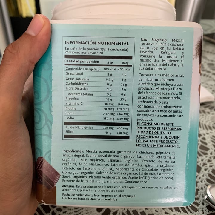 photo of Sunwarrior (Food) Constructor De Colágeno Vegan shared by @rjrd on  14 Apr 2021 - review