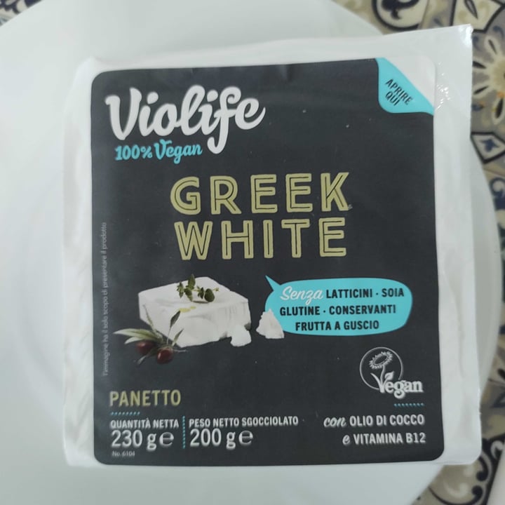 photo of Violife Greek White (Block/Panetto) shared by @sbveg on  04 Dec 2021 - review
