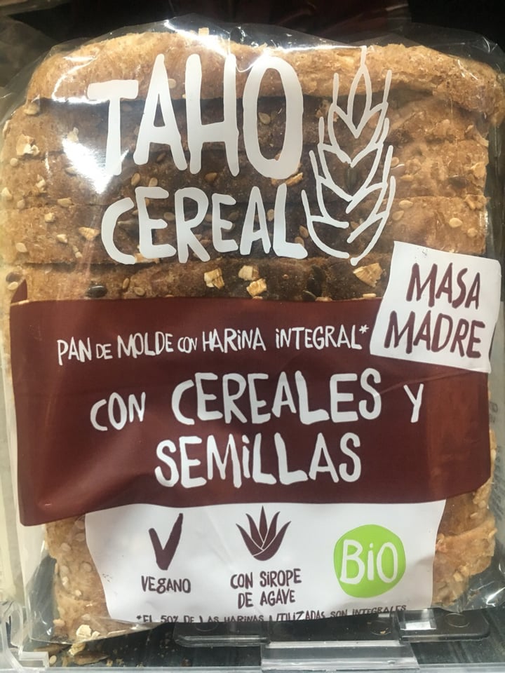 photo of Taho cereal Pan De Molde De Cereales shared by @ariadnacanovas on  19 Feb 2020 - review