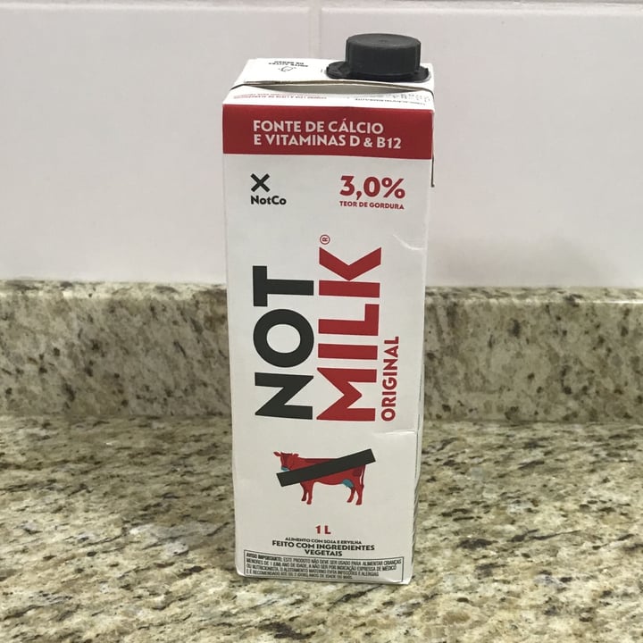 photo of NotCo Not Milk 3% Teor de Gordura shared by @fagi on  28 Apr 2022 - review