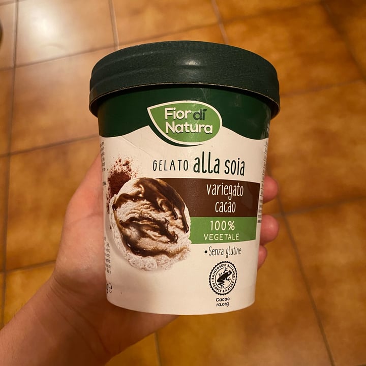review photo of Fior di Natura Gelato Alla Soia Variegato Cacao shared by @giorgiamalavasi on 05 Jul 2022 - review