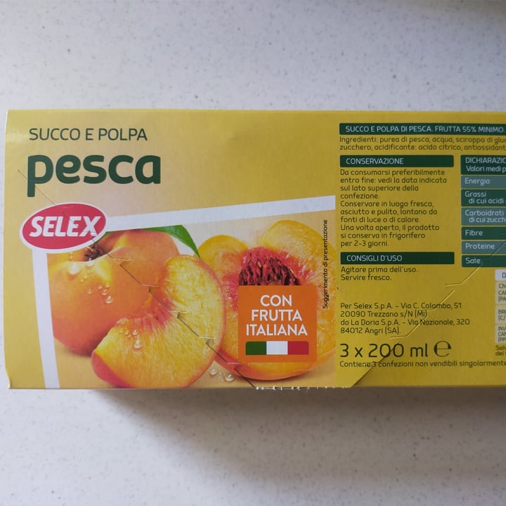 review photo of Selex Succo e polpa pesca shared by @bibi20 on 12 Apr 2022 - review