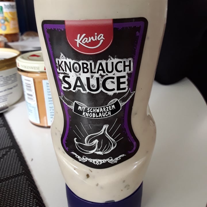 photo of Kania Knoblauch Sauce shared by @lunavegan on  10 Jun 2022 - review