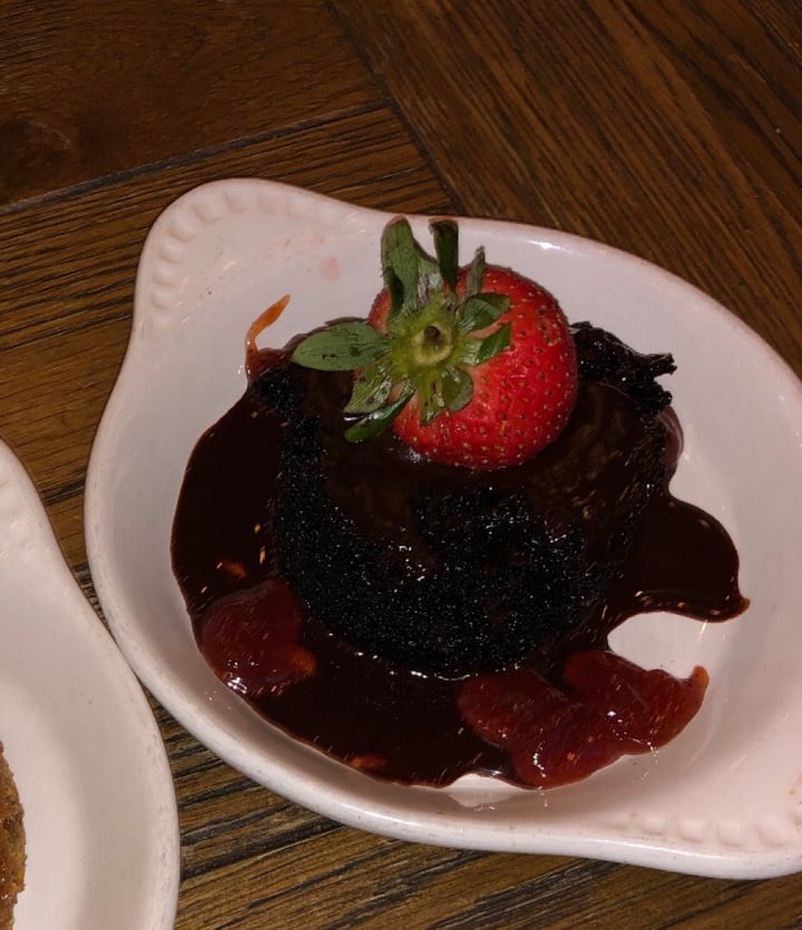 review photo of Bareburger Flourless Chocolate Cake shared by @nikki on 09 Jul 2019 - review