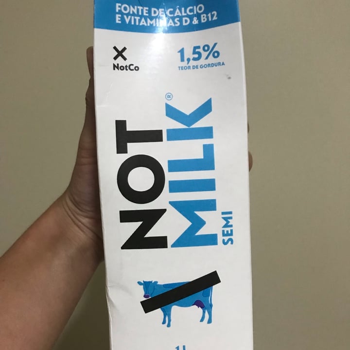 photo of NotCo Not Milk Semi shared by @vegkate11 on  12 Aug 2022 - review