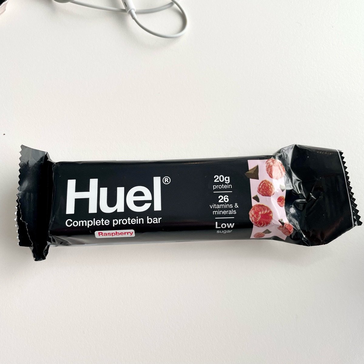 Huel Blue Raspberry Complete Protein Bar Raspberry from Huel - Vegan Product Reviews ...