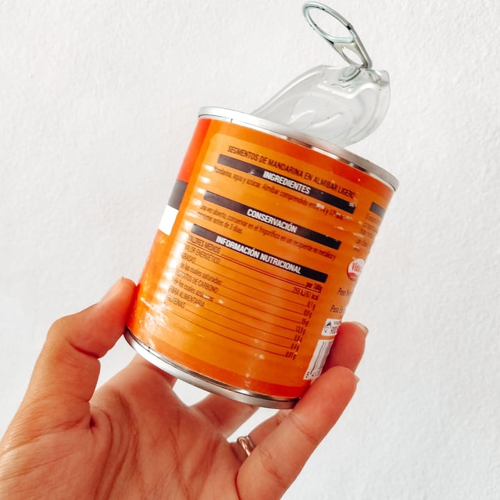review photo of Hacendado Mandarina en almibar shared by @veganhumanok on 27 Aug 2021 - review