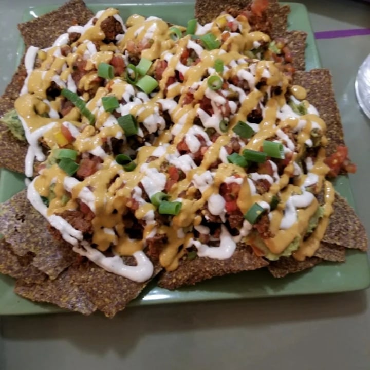 photo of The Vegan Cafe Nachos shared by @chihuahua-mama on  07 Dec 2022 - review