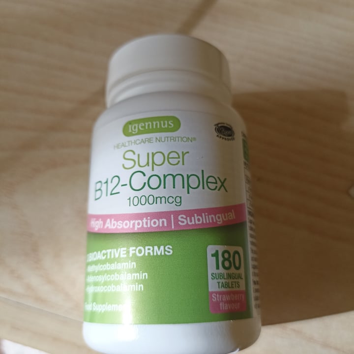 photo of Igennus Super B12-Complex 1000mcg shared by @jj7 on  25 Mar 2022 - review