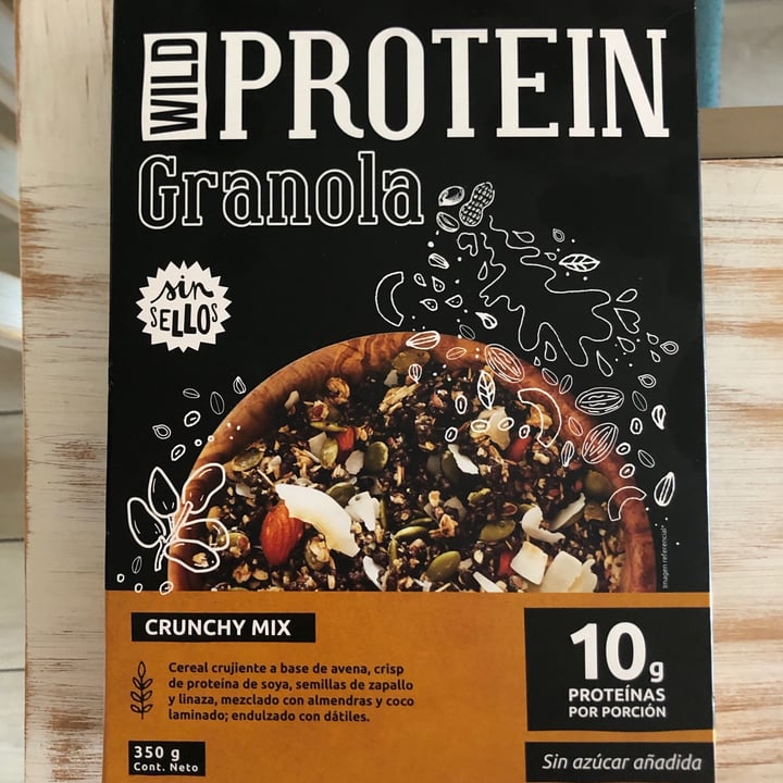 photo of Wild Foods Wild Protein Granola Crunchy Mix shared by @maconstanza on  03 Nov 2020 - review