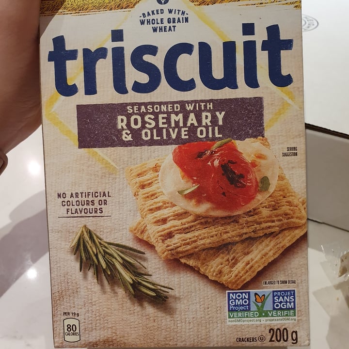 review photo of Triscuit Rosemary And Olive Oil shared by @sensitivequeer on 20 Dec 2020 - review