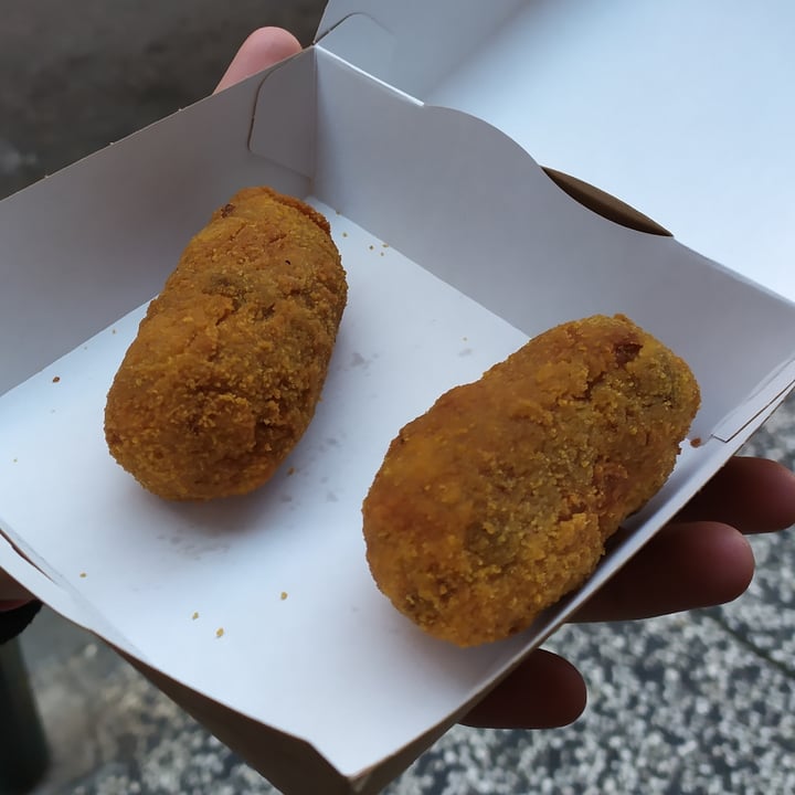 photo of A Flama Croquetas de chorizo shared by @violetapiruleta on  13 Jan 2021 - review