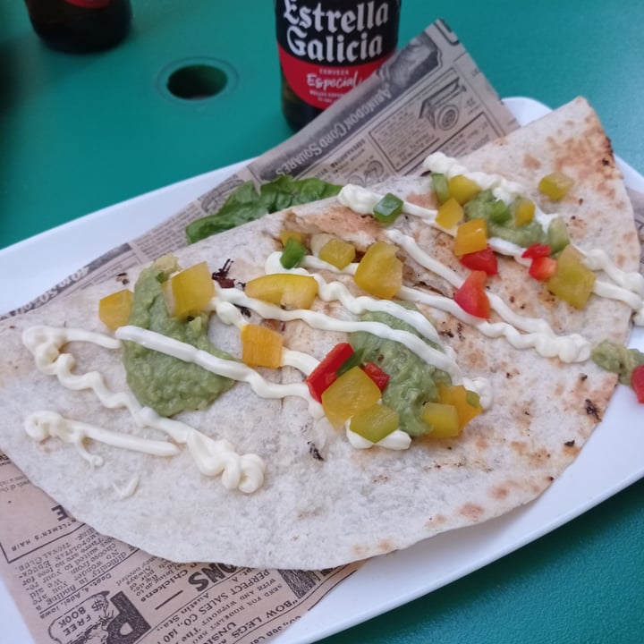 review photo of El Purgatorio Quesadilla Heura shared by @silvegan96 on 16 Apr 2022 - review