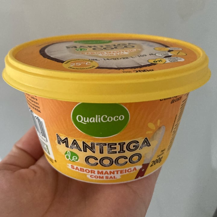photo of Qualicoco Manteiga de coco shared by @lauraconstantino on  16 May 2022 - review