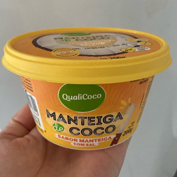 photo of Qualicoco Manteiga de coco shared by @lauraconstantino on  16 May 2022 - review