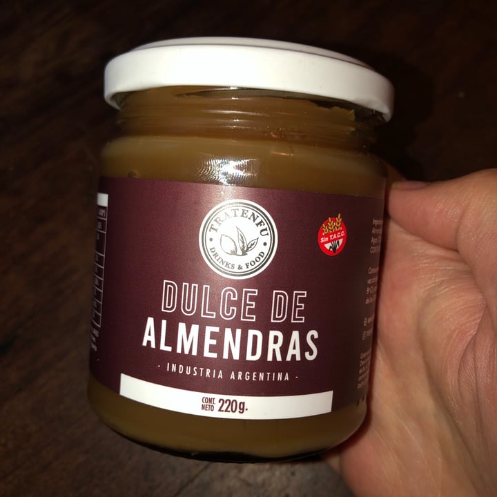 photo of Tratenfu Dulce De Almendras shared by @lectoravegan on  29 Jan 2021 - review