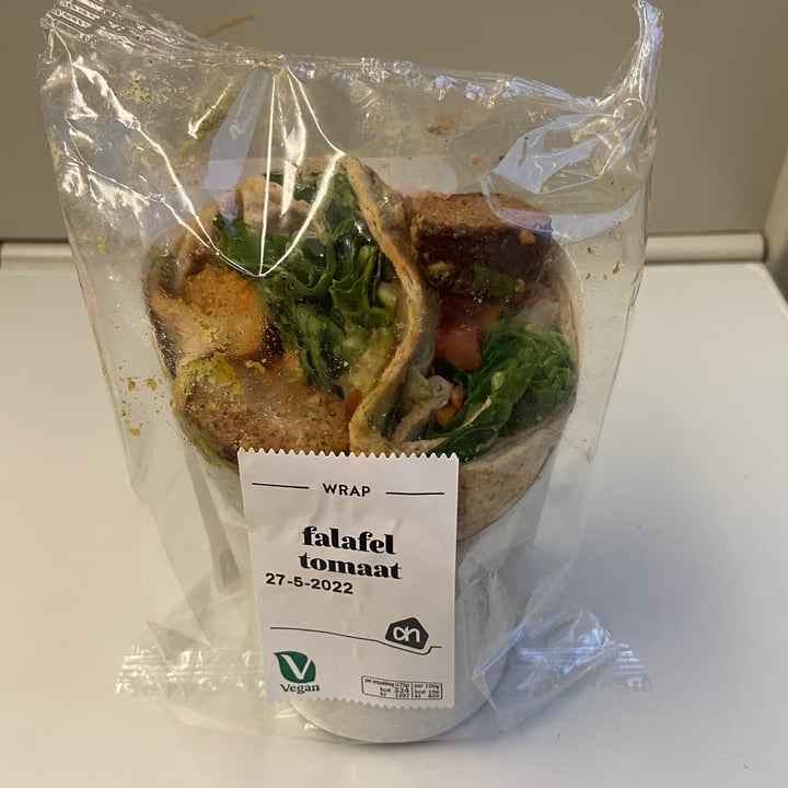 photo of Albert Heijn Wrap falafel tomaat shared by @marieheidi on  17 Jun 2022 - review