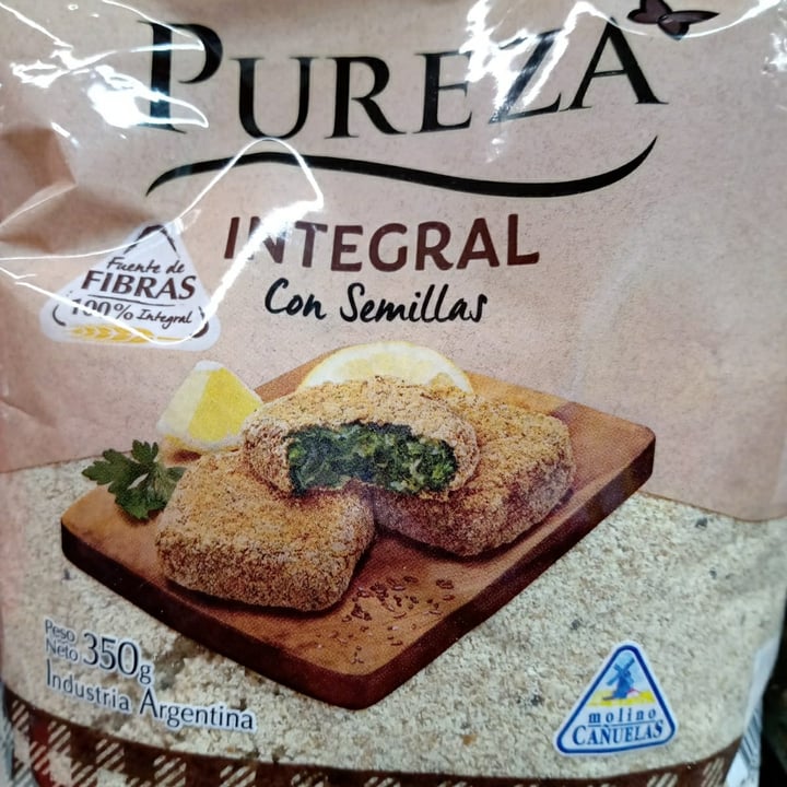photo of Pureza Pan rallado integral con semillas shared by @leeoalva on  30 Jul 2021 - review