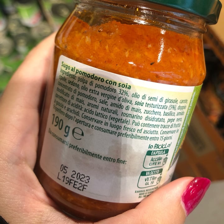 review photo of Just Veg! (ALDI Italy) Ragù di soia shared by @aifos2509 on 24 Jul 2022 - review