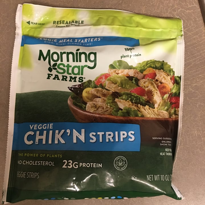 photo of MorningStar Farms Chik'n Strips shared by @monilooch on  31 May 2022 - review