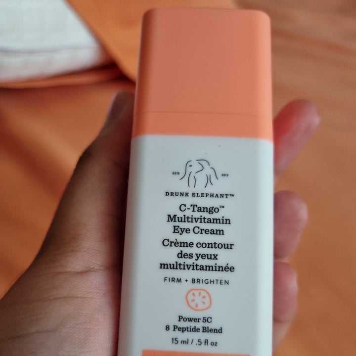 review photo of Drunk Elephant C-Tango multivitamin eye cream shared by @marianelson on 22 Apr 2022 - review
